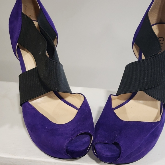 Guess Purple platform Stilletto sandal - Picture 2 of 3